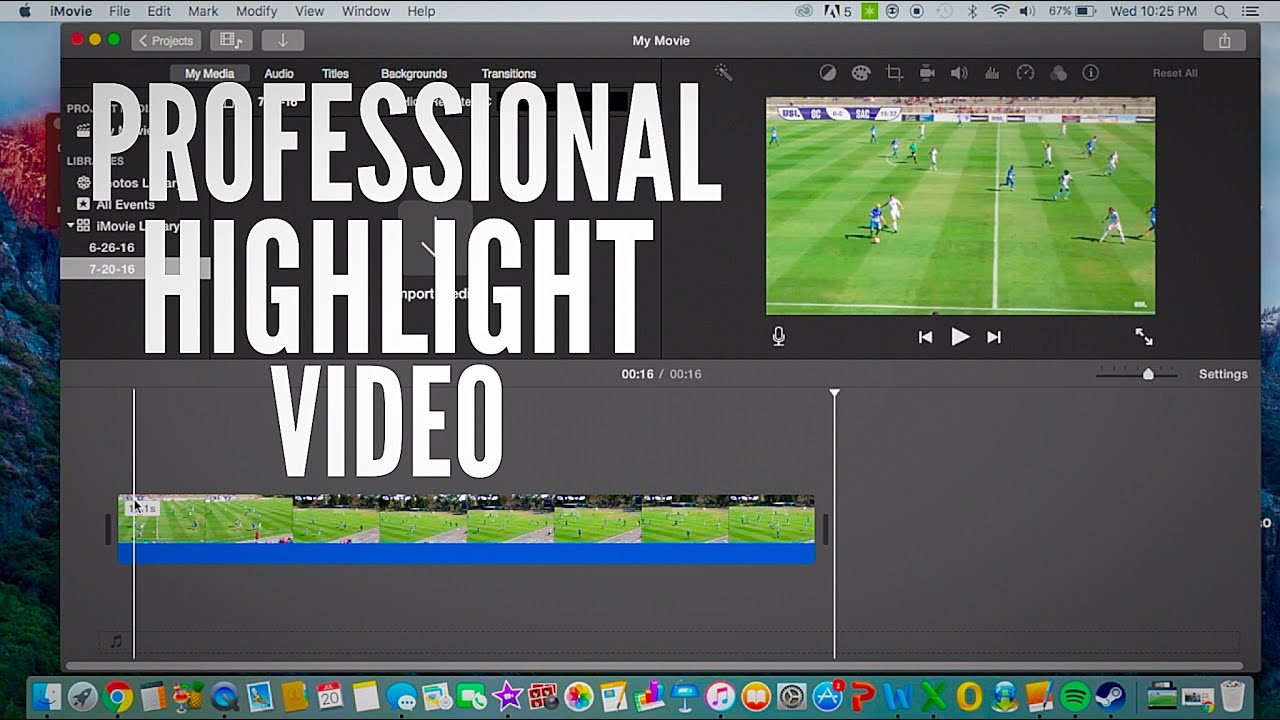 Create Highlight Video For Free Mac